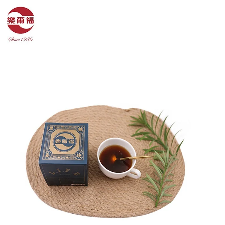 compressed black sugar tea ginger tea with black sugar with free-pollution ginger