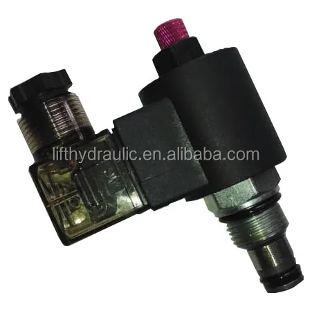 
220 В переменного тока 24В постоянного тока 2 way регулирующий клапан направленного действия гидравлический электромагнитный клапан 