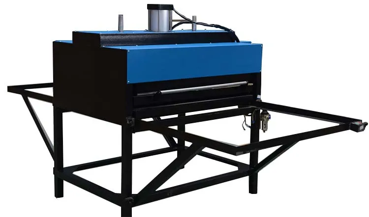 
QX-B3-A 380V pneumatic double stations heatpress roller pneumatic heat rosin press 