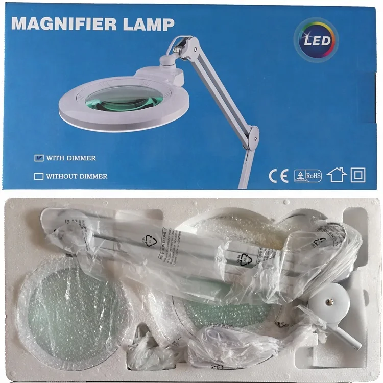 Special Tool With ESD Magnifier Table Lamp Clamp Magnifying Lamp LED Used Mobile Phones Jewelry Tools