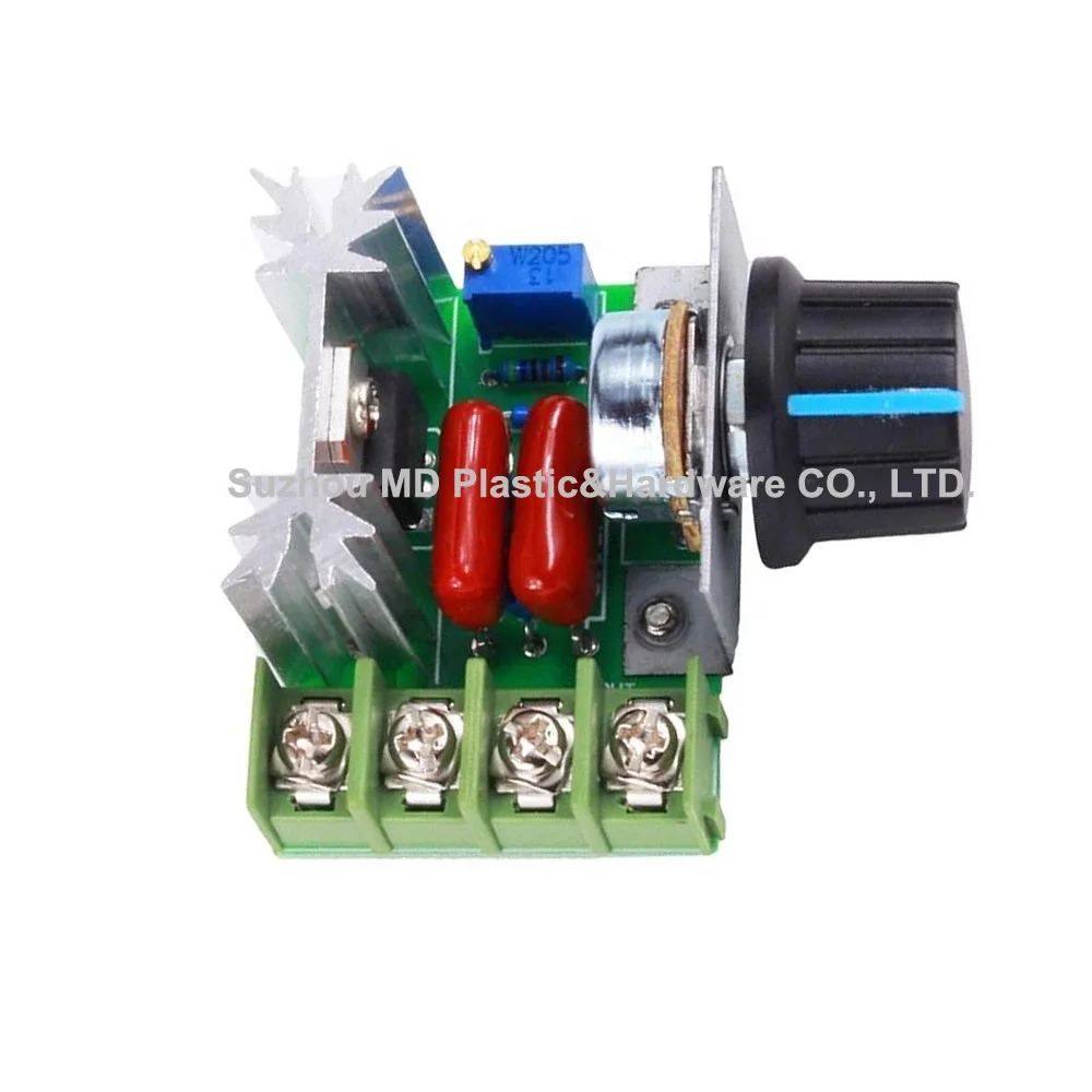 New PWM 2000W AC Motor Speed Controller 50-220V 25A Adjustable Motor Speed Controller Voltage Regulator