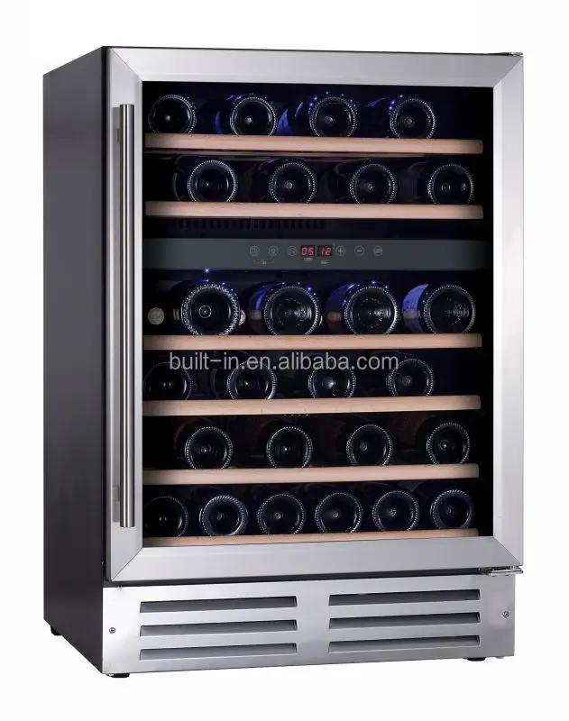 Hot selling 46 bottles 145L 870mm height compressor wine cooler wine cellar wine cabinet