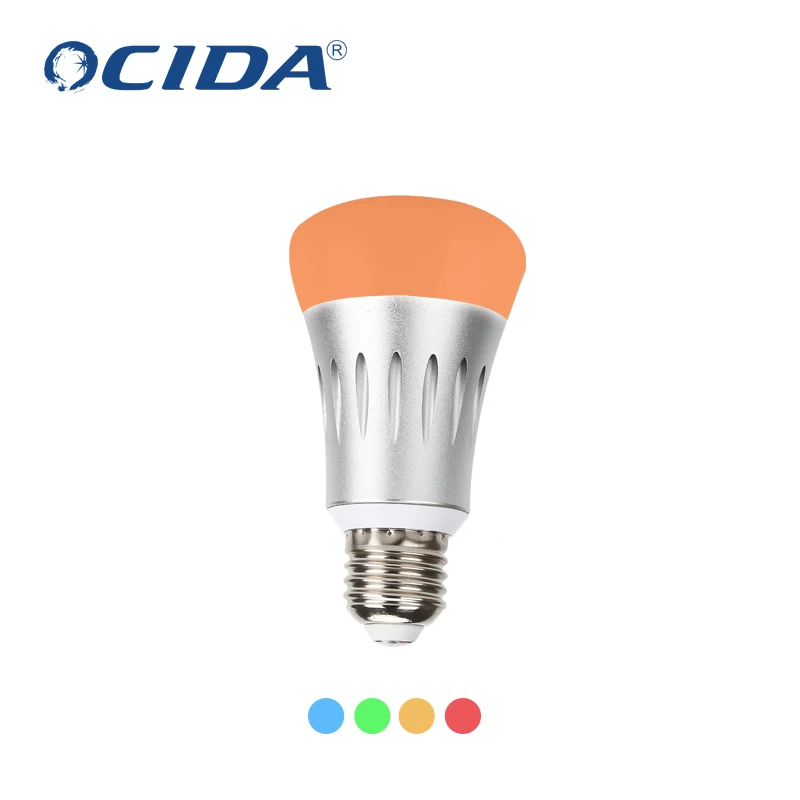 Высококачественные светодиодные умные лампы с регулируемой яркостью, 7 Вт