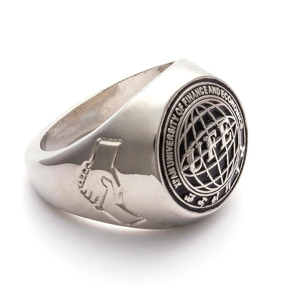 
Wholesale factory new design high quality heavy metal ring 