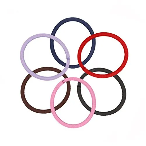
Stainless Steel 3 Colors Hair Tie Grooved Cuff Bangle Bracelet for Women Girls 