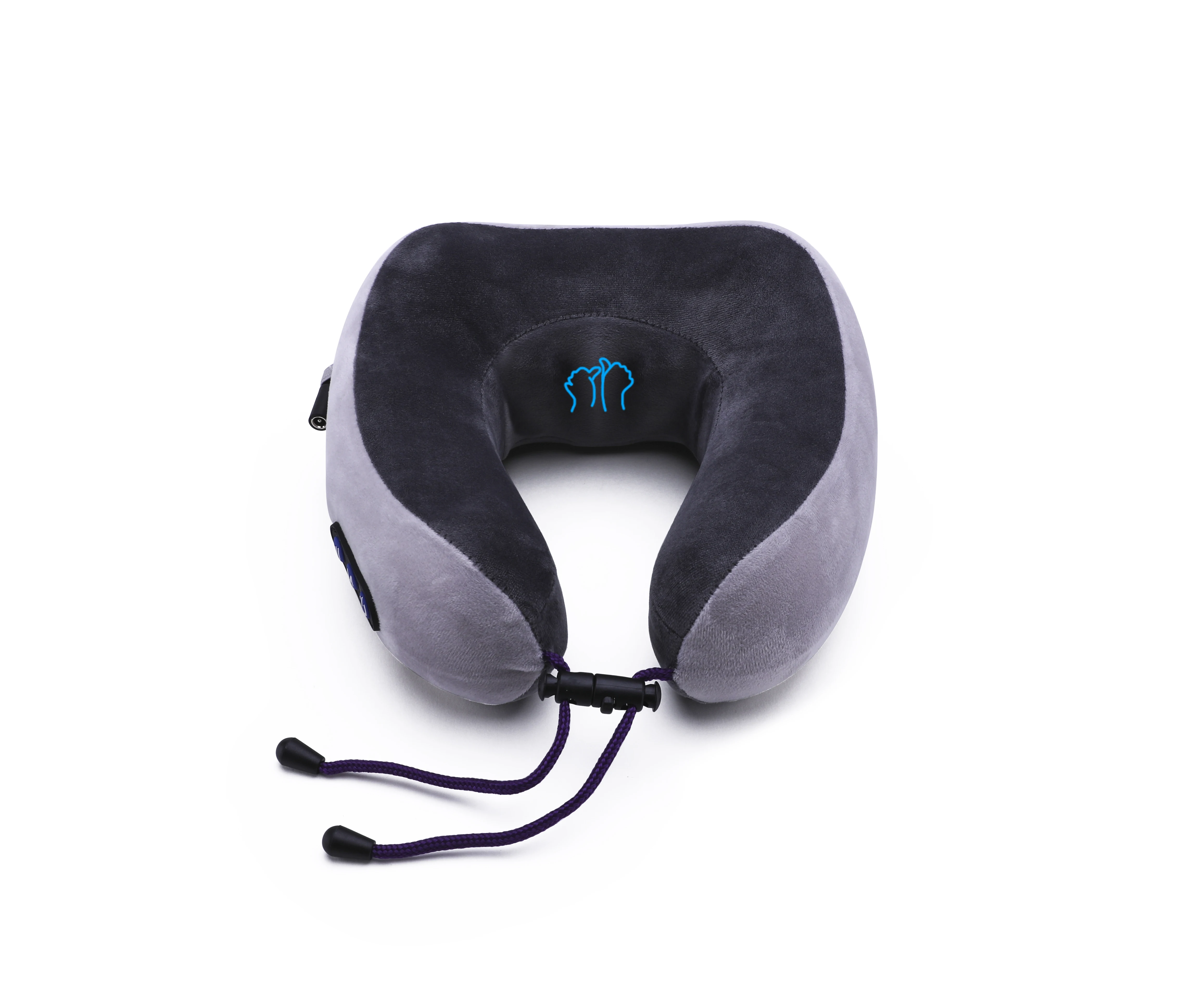 Portable Multi-purpose Shiatsu Massage Pillow Neck U-shaped Travel Pillow Vibrating Massage Pillow for Travelling