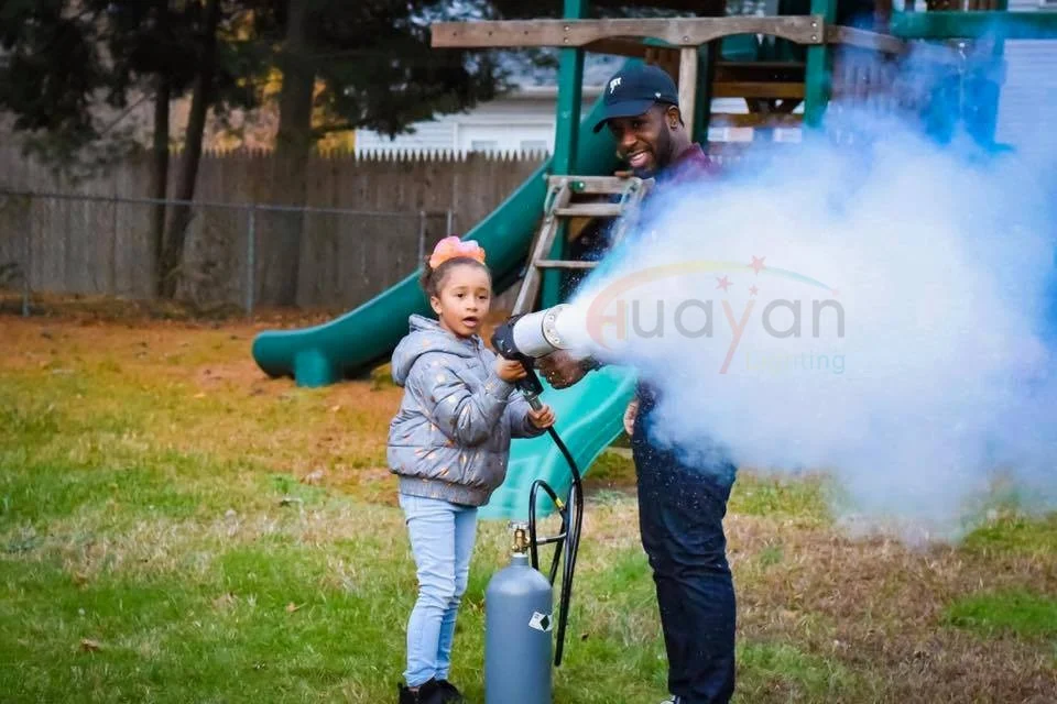 Портативная Светодиодная лампа для фото co2 пистолет RGB ткацкий станок специальные эффекты ди-Джея свет сцены