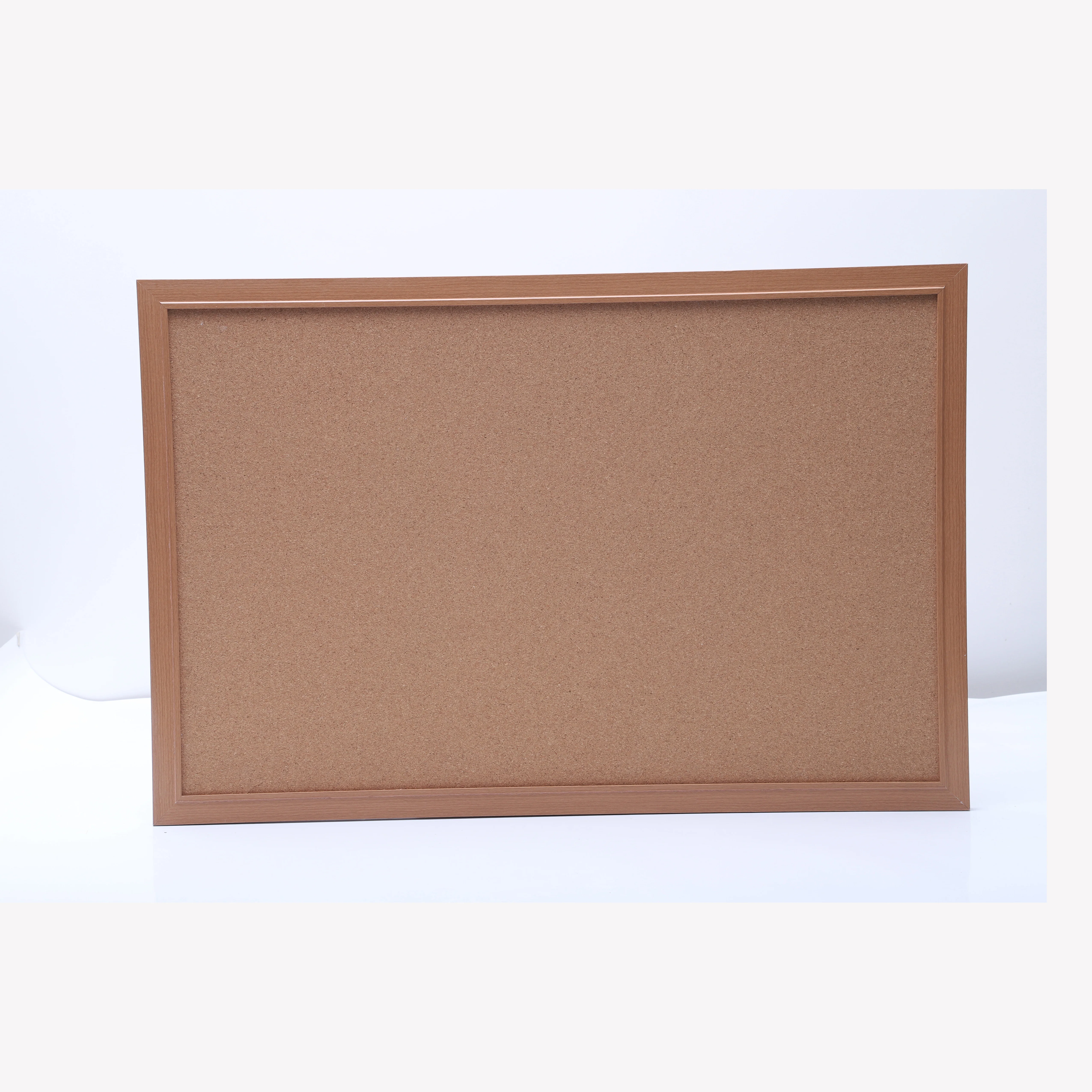 Amazon Hot Sells High Quality Wood Framed Decorative Cork Bulletin Board with world map