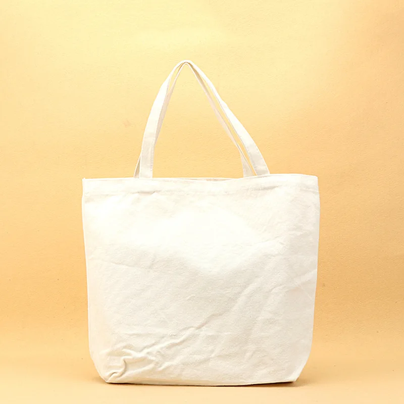 Пустая или под заказ холщовая спортивная сумка-тоут большого размера с принтом