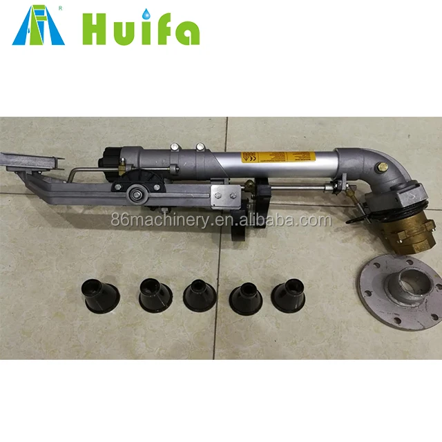 Metal Impact Travelling Led Lawn Irrigation Big Gun Sprinkler