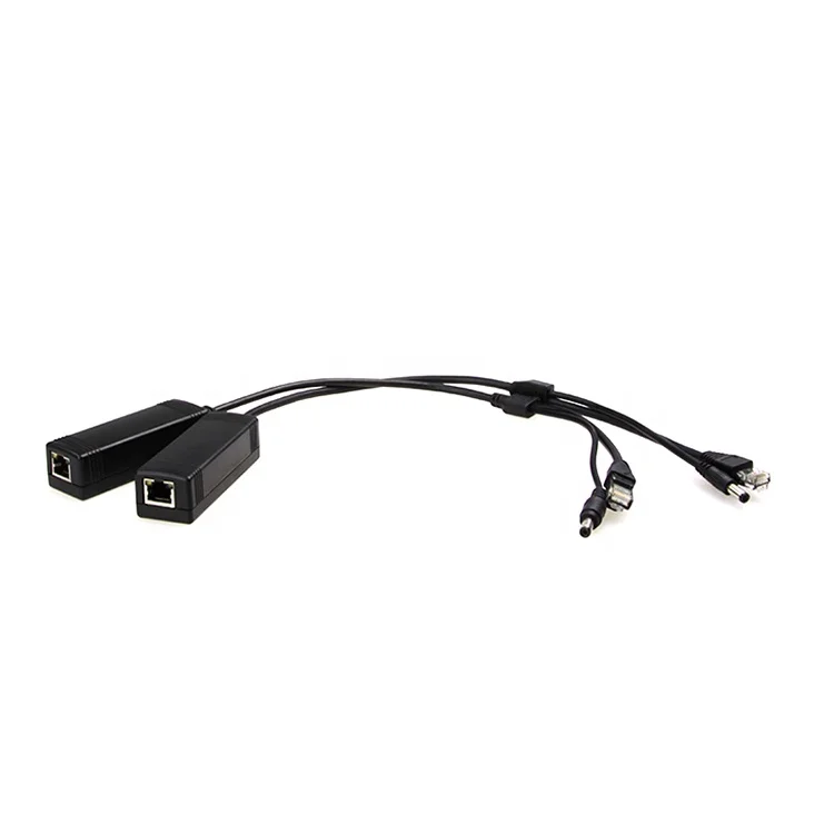  Сетевой мини-разветвитель Power Over Ethernet 10/100M 12 / 24 48V POE с портами