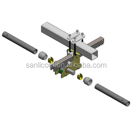 Greenhouse Style A Shading Rack & Pinion
