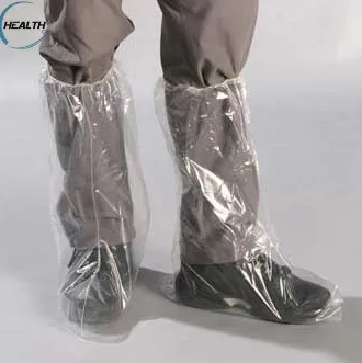 Регулируемый одноразовый защитный чехол для ботинка из полиэтилена