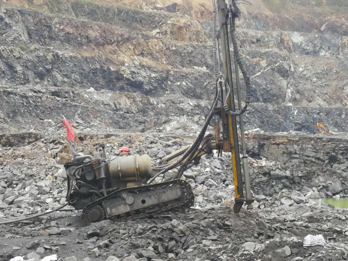 
SPM340 DHD340A DHD340 115mm dth Drill Hammer rock mining drilling dth hammer price 