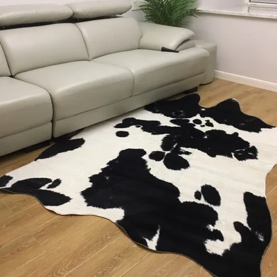 High Quality Cow Skin Rug Animal Raw Hide and Skins floor carpet