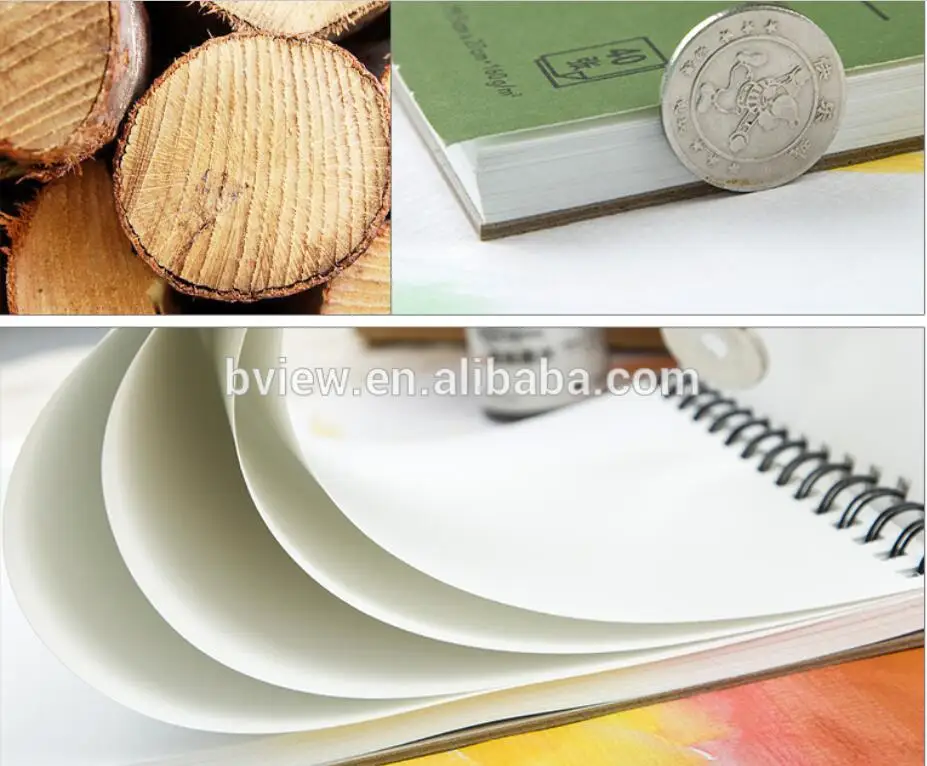 
35 Sheet Sketch Book A4 160GSM Spiral-Bound Sketchpad for Artist 