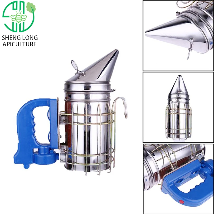 
Stainless Steel Electric Bee Smoke Transmitter Kit Electric Beekeeping Tool Apiculture Beekeeping Tool Bee Smoker Machine 