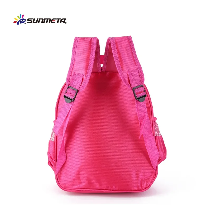 Sunmeta Fancy Custom Kids School Bag Sublimation Blank School Backpack
