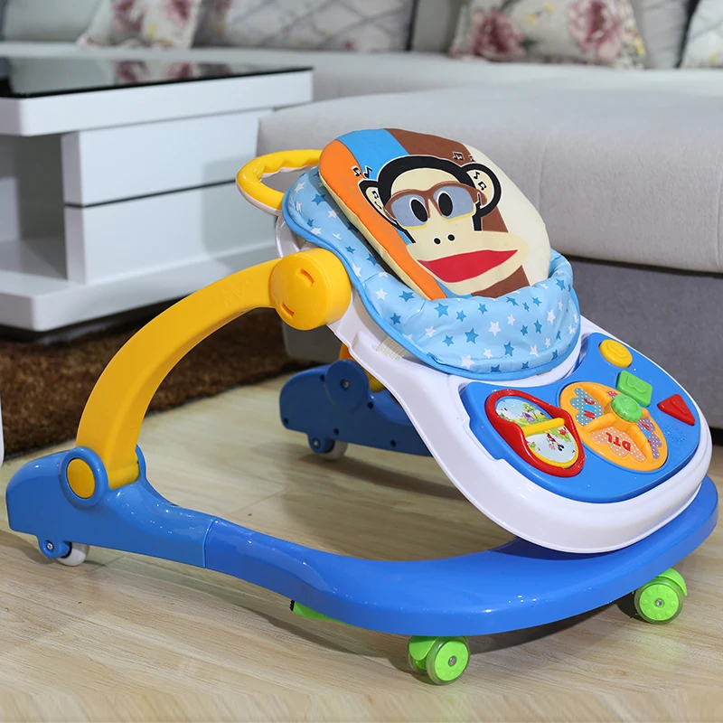 Best foldable kids walking chair toys educational interactive baby walker for kids