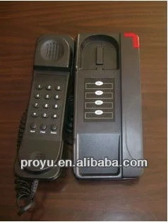 Proyu профессиональная конструкция панель стола & настенный телефон отеля py-6002