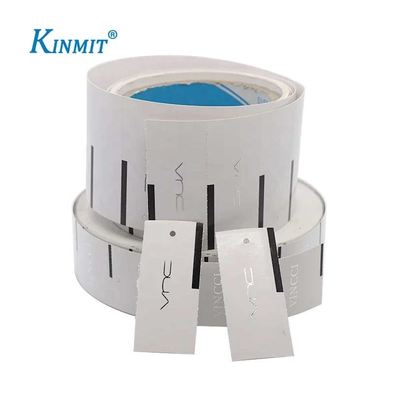 Kinmit Customized Logo Hang Tags Clothing Hang Tag Roll
