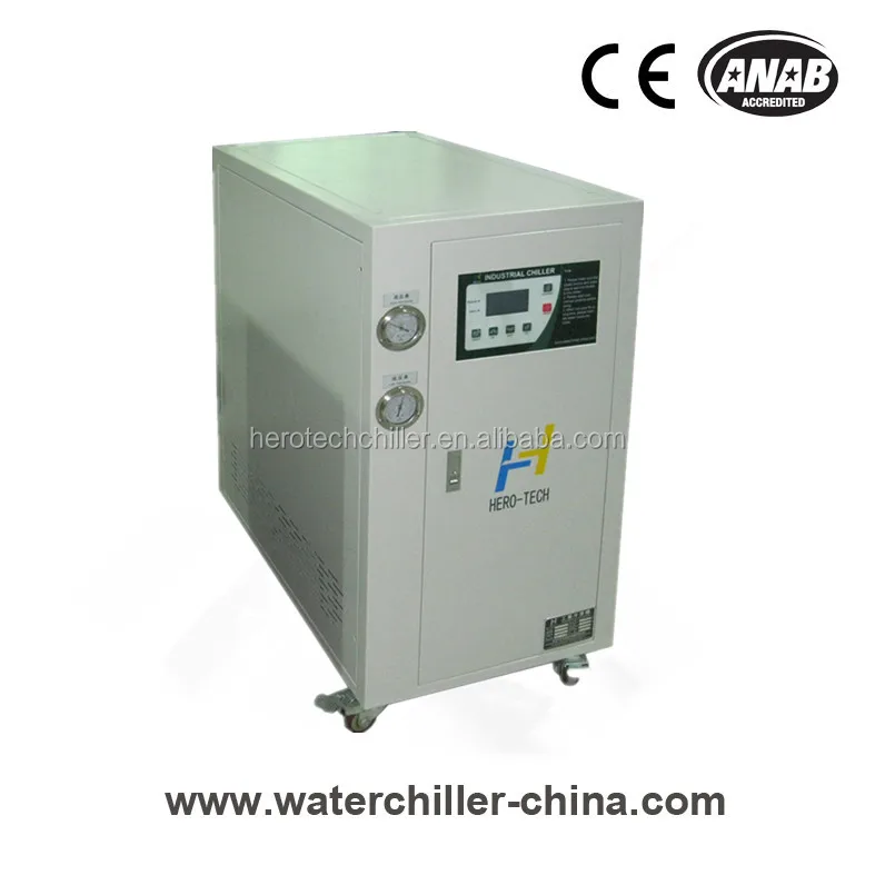 0.5hp 2kw Portable Mini Chiller for Laboratory or MRI Cooling Tank with Copper Coil Finned Coil+low Noise Axil Fan 2 Years R470C