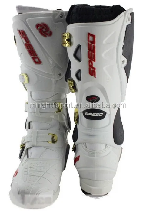 Winter Popular Waterproof Racing Motocross Boots For Men Moto Bike Leather Botas Motorcycle Shoes