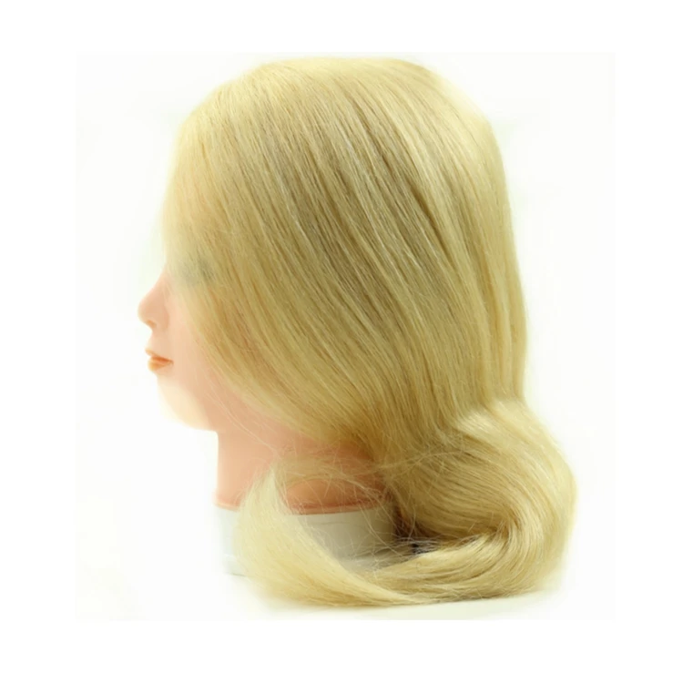 
 XUCHANG гармония волос Парикмахерская кукла голова для тренировок волос 1 штука блонд цвет 12 