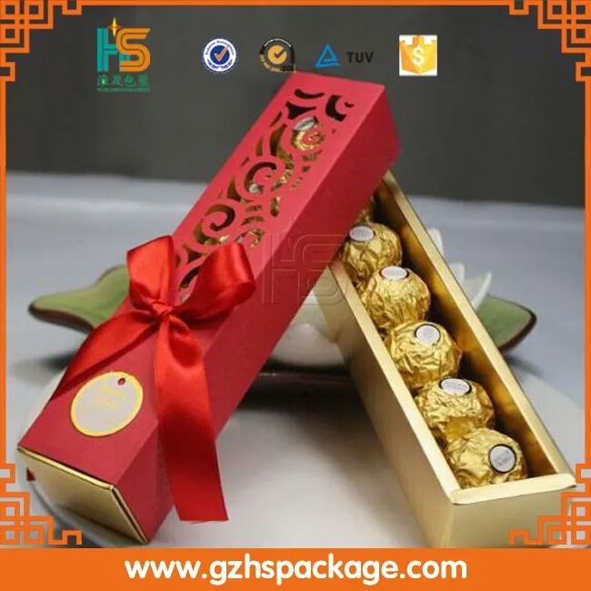 Hot!!! Candy Decoration Elegant Romantic Wedding Event Party Supplies Laser Cut Sweet Favors Packaging Paper Cardboard Gift Box