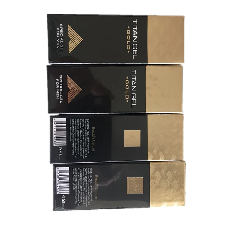 Gold Titan Gel Enlargement Lasting  Men  Penis Oil Cream 50ml