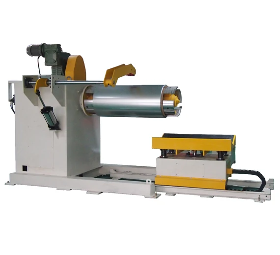 
Sheet Metal Uncoiler Decoiler For Coil Handing Equipment with loading car 