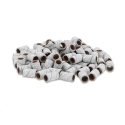 High Quality #180 #120 #80 Sanding Nail Drill Bits Grinding Head Nail Polisher Zebra Sanding Bands Nail Art Beauty Fine Sanding