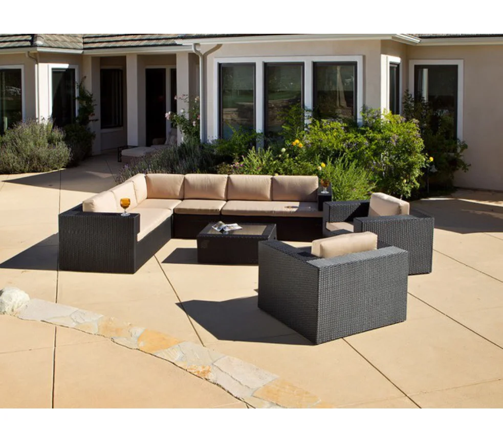 Oasis 7pcs Outdoor Sectional Seating outdoor fancy sofa sets