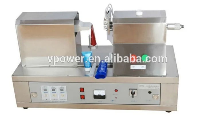 Cosmetic Soft Tube Sealing Machine Tail End Sealing Forming Closing Machine For Chemical,Tooth Paste ,Lotion Tube Sealer