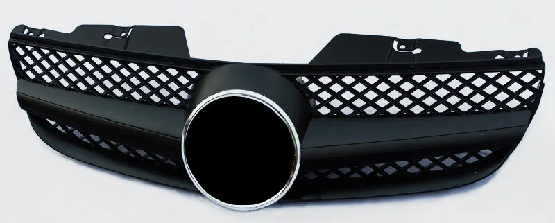 Replacement Front Bumper Grills For SL CLASS R230 Mesh Grille ABS Material 2007-2011 Racing Front Grille