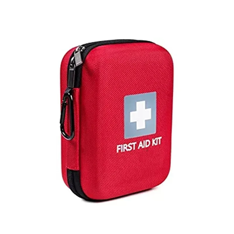 Promotional Outdoor Waterproof Emergency eva First Aid kit Case bag with zipper