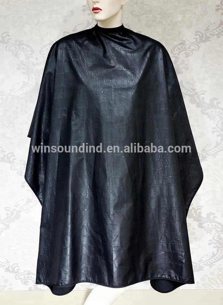 Bleach Proof Chemical Antistatic High Quality Black Cape/ AZO FREE