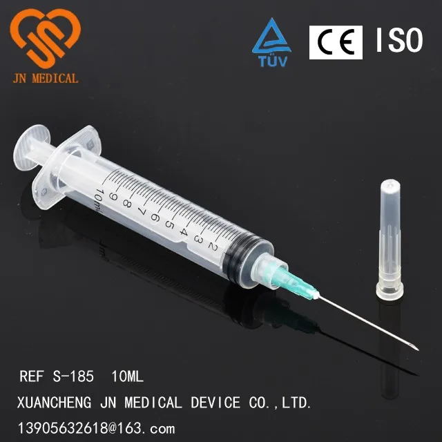 Ce Approved Disposable Medical Syringe