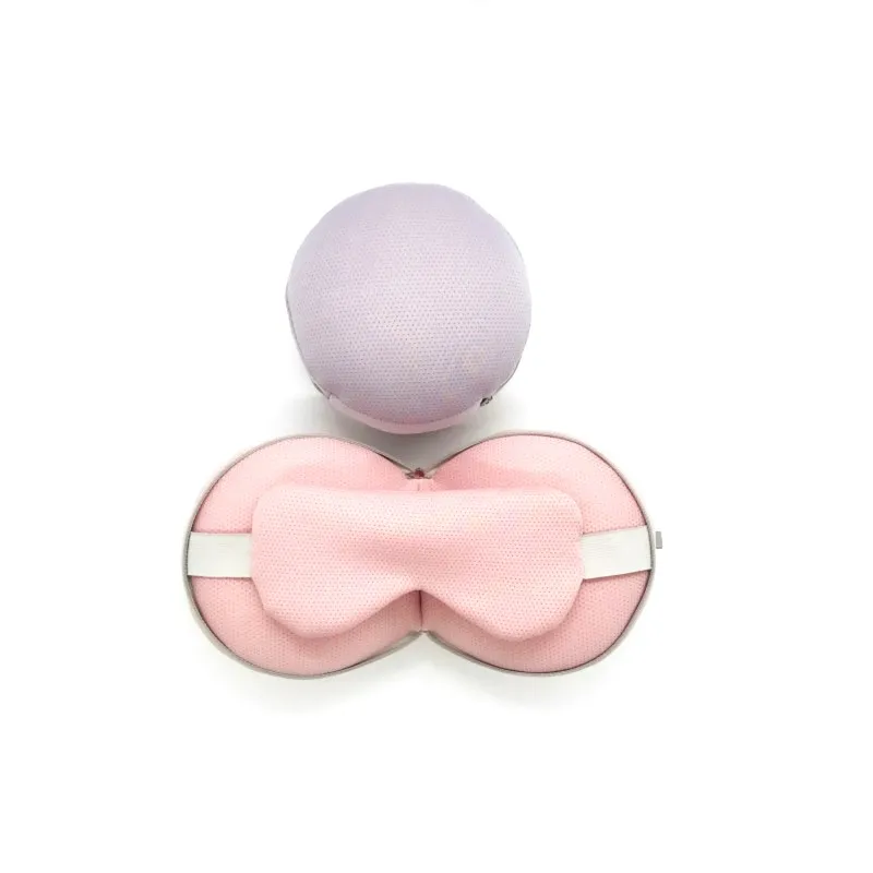 Фабричная дешевая Наполнитель из полипропилена и хлопка круглая дорожная подушка для шеи маска сна