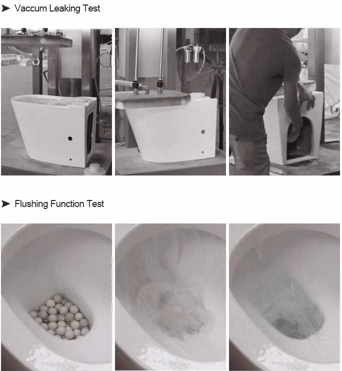 Europe style water closet rimless two piece toilet