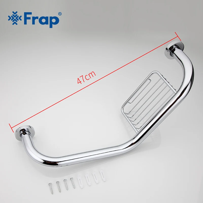 Frap Bath Shower Tub Grab Bar New Bathroom Arm Safety Stainless Steel Anti Slip F1719