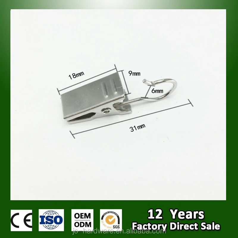  Простой клип металлический значок зажим для бейджа JO-CP0072