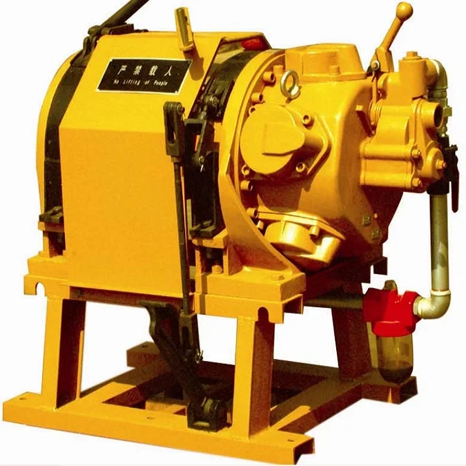 Oil drilling special QJ5/120(B) pneumatic winch