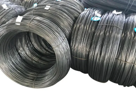 JIS G 3521 DIN 17223 High Carbon Spring Wire  Uncoated high tensile steel wire