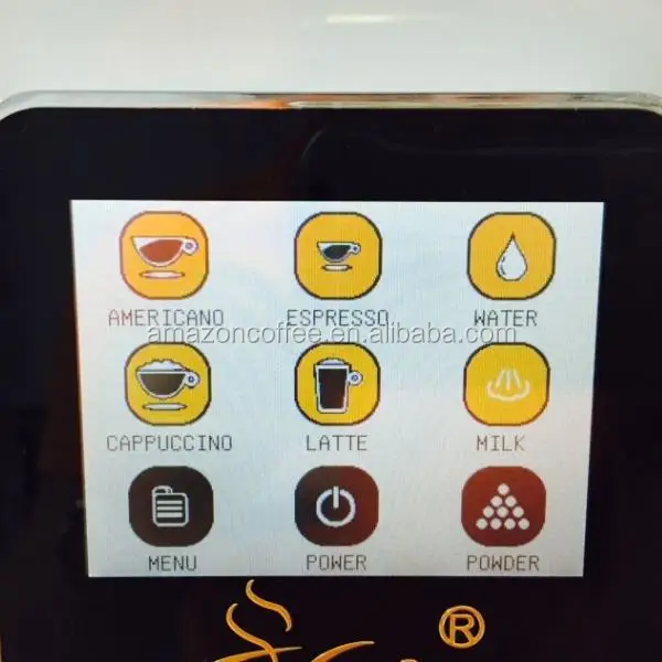 fully automatic espresso coffee machine make coffee smoothly