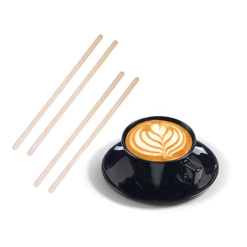 Wood Coffee Stirrers Stir Sticks for Tea and Hot or Cold Beverages
