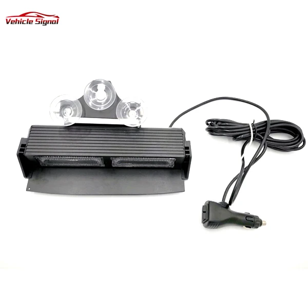 
High Quality Emergency Warning Interior Dash Light Low profile Amber Strobe Visor Light for Emergency Vehicles 