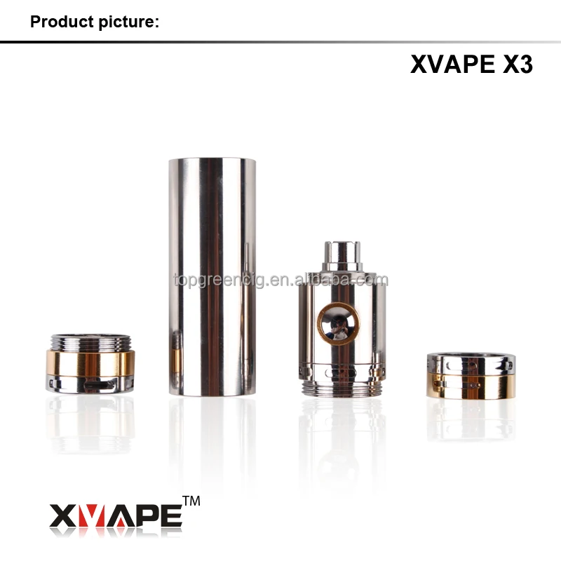 Электронная сигарета Xvape X3 с регулируемым потоком воздуха, 2200 мАч
