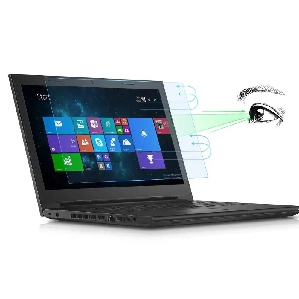 2021 Anti UV Blue Light Laptop Screen Filters for Eye Protection 14 Inch