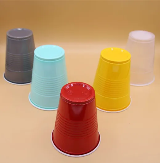 
Disposable Plastic Red Beer Pong Cup for Party 